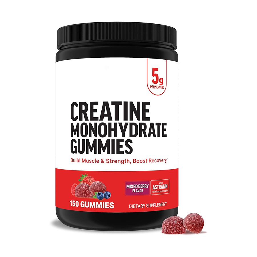 Creatine Monohydrate Gummies vöðvavöxtur