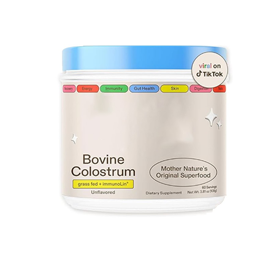 Grasfed Colostrum hylki með ImmunoLin