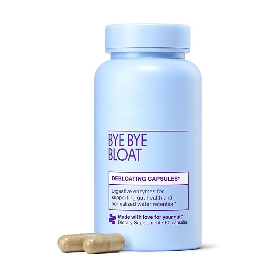 Natura De-Bloating meltingarstuðningshylki