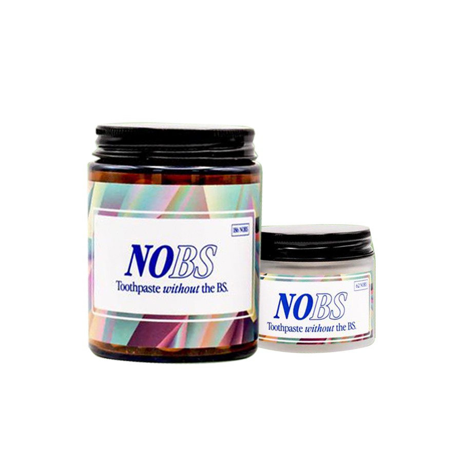 NOBS Natural Tannkrem: Pure Clean No Nonsense