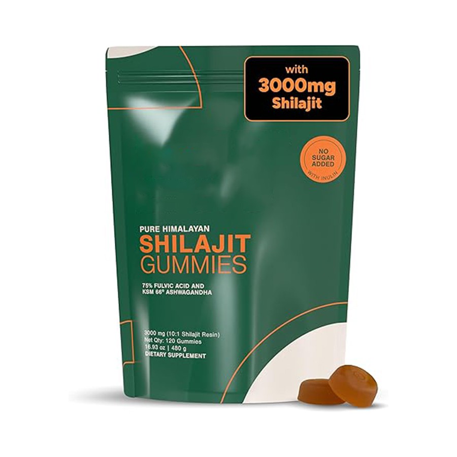 Shilajit Gummies með KSM 66 Ashwagandha