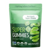 SuperGummies Nutrent - pakkað planta - byggð á gúmmíum fyrir hversdagslegt lífskraftur