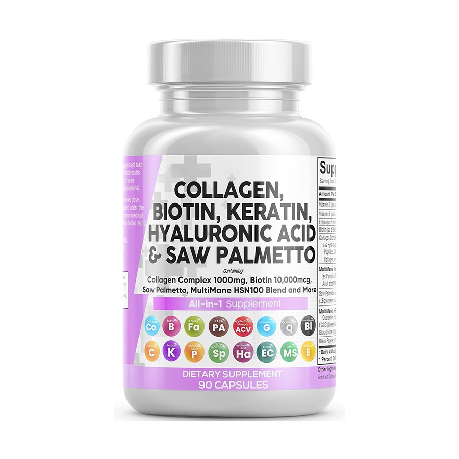 Ultimate allt í einu hári, húðnöglum viðbót